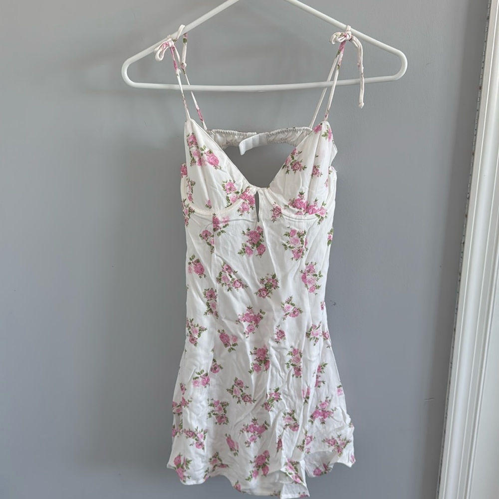 SKY TO MOON FLORAL WIRE DRESS